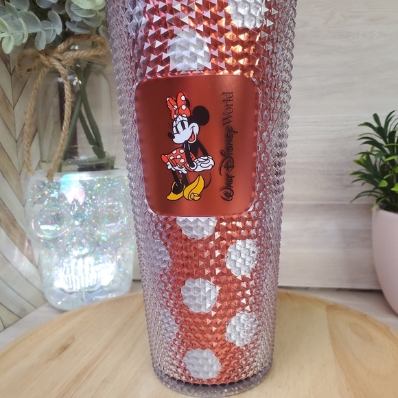 Starbucks Disney Minnie Mouse  Valentine’s Day Polka Dot Tumbler 2024 Venti * - Picture 3 of 9